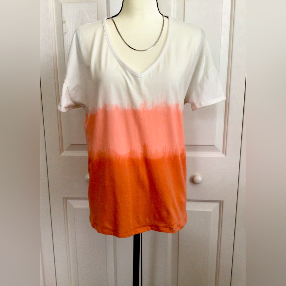 North River ombré v neck t-shirt
